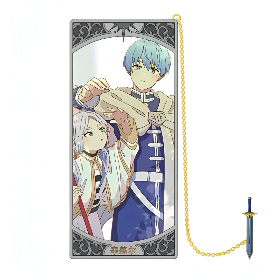 Frieren Anime Themed Metal Bookmark