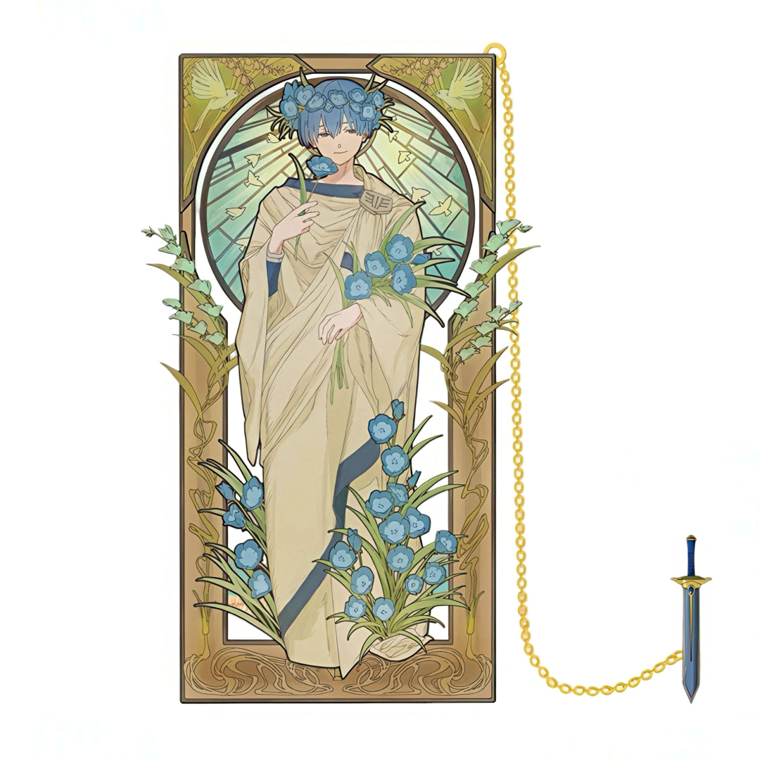 Frieren Anime Themed Metal Bookmark
