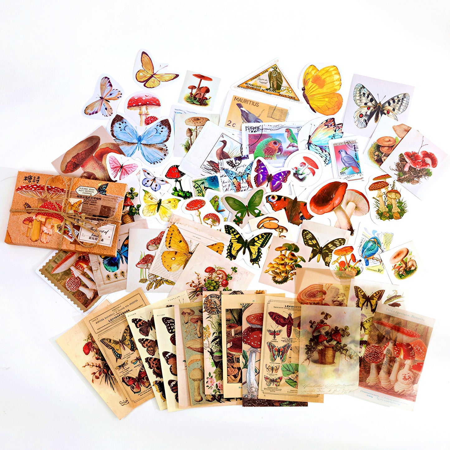 Retro Themed Scrapbook Supplies Pack