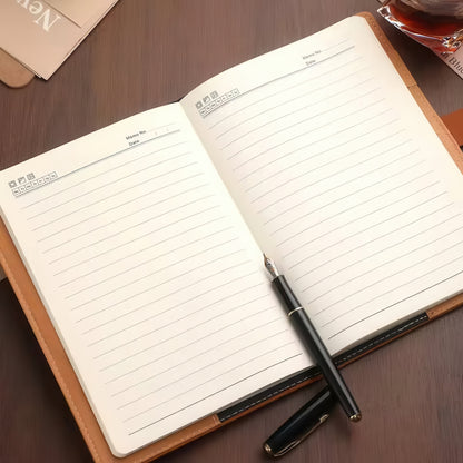 A5 Notebook with Combination Lock