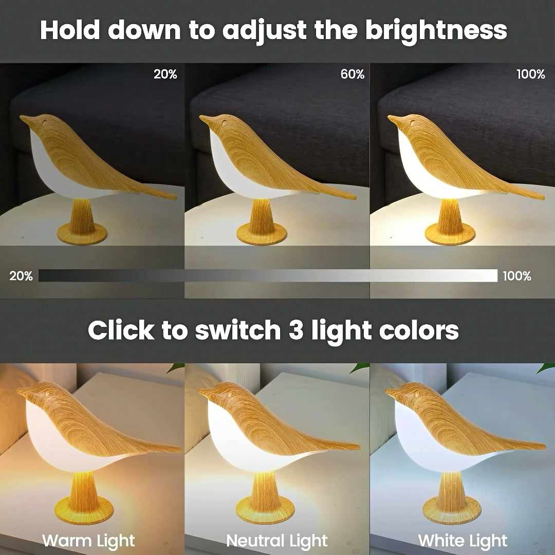 Bird Shaped Portable LED Nightlight