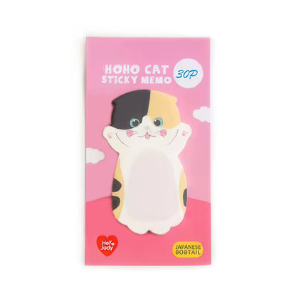Cute Standing Cat Sticky Notes