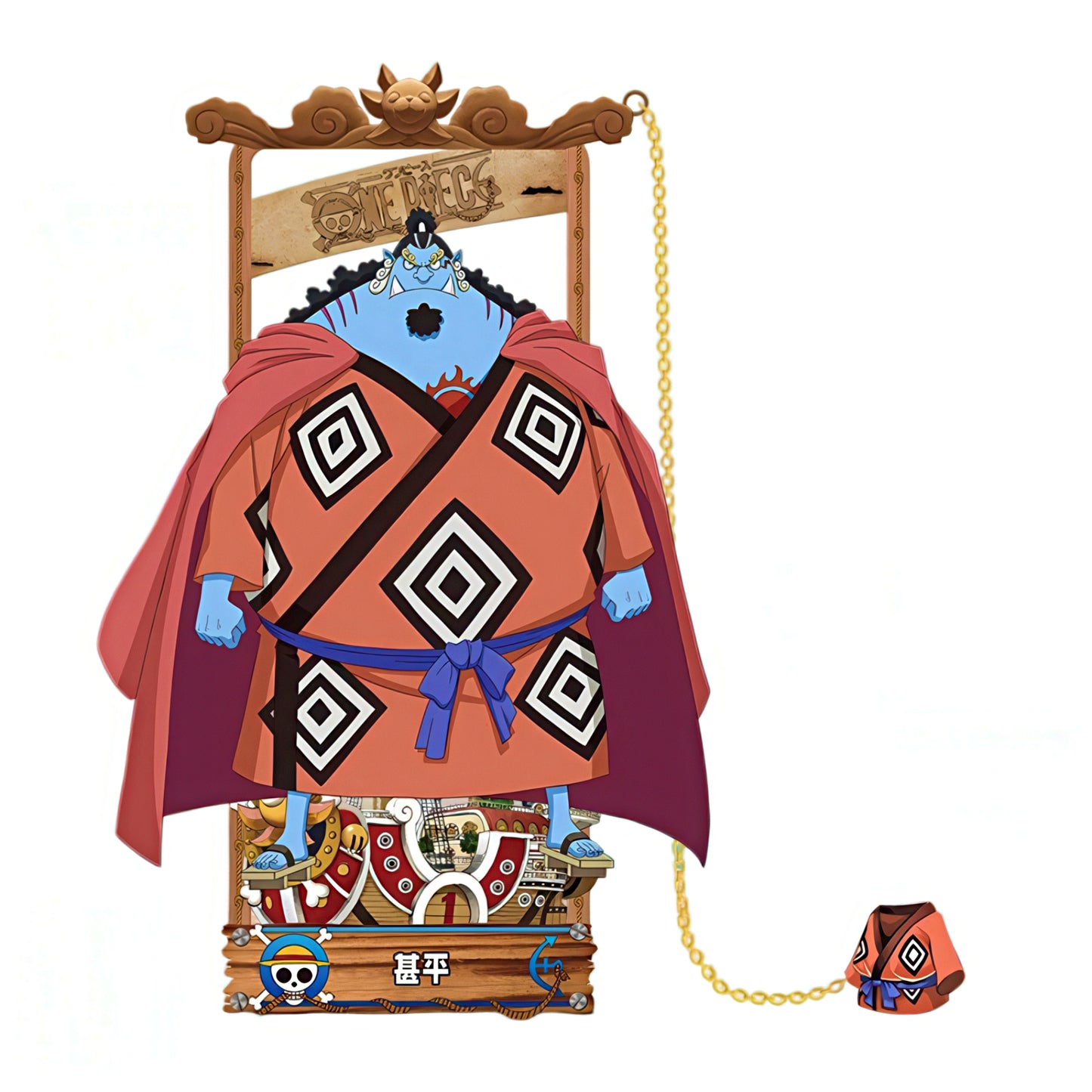 One Piece Manga Characters Metal Bookmark