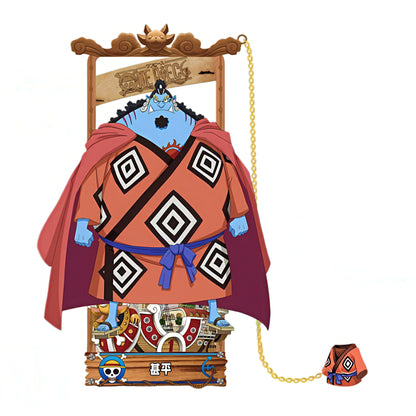 One Piece Manga Characters Metal Bookmark