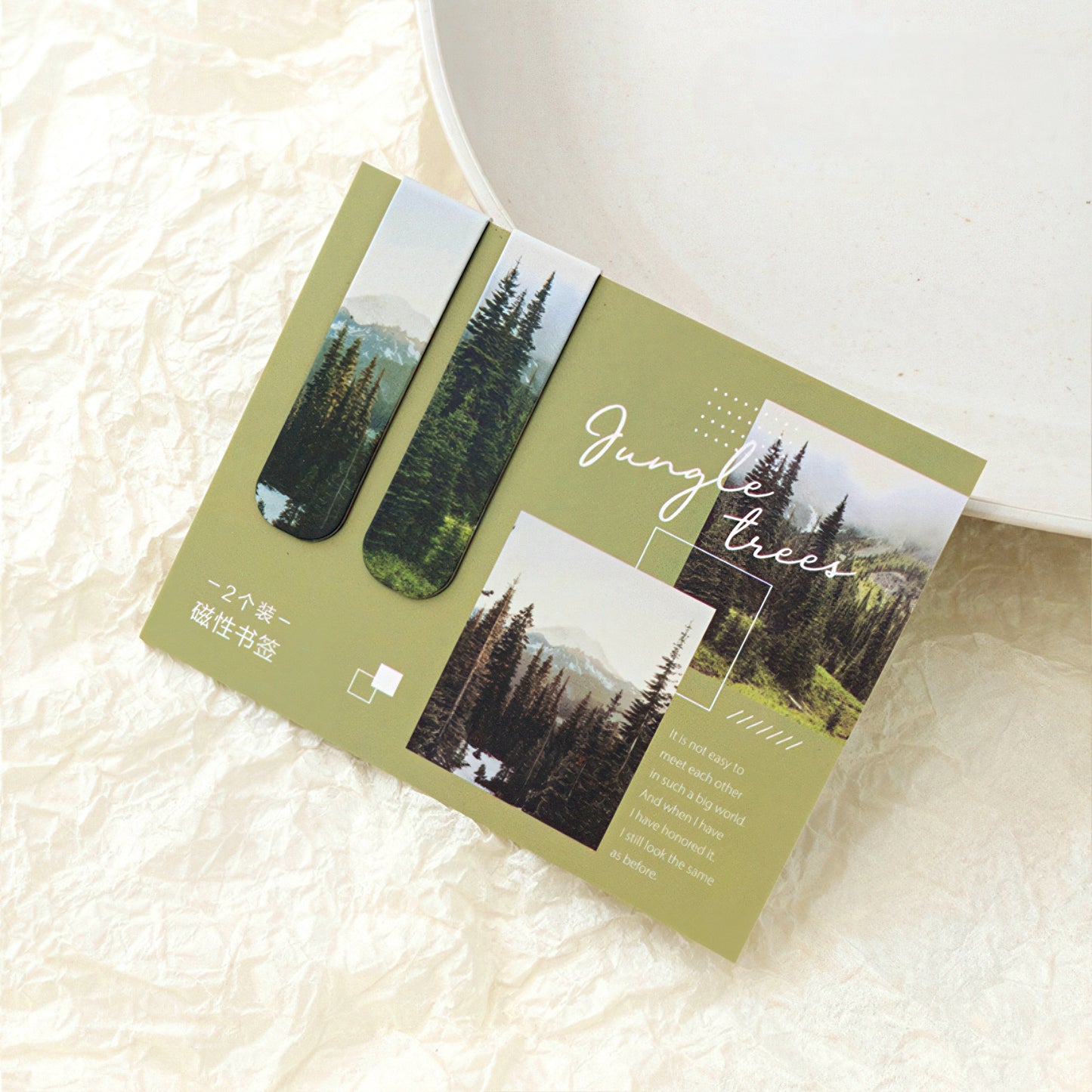 Beautiful Landscape Magnetic Bookmark Set