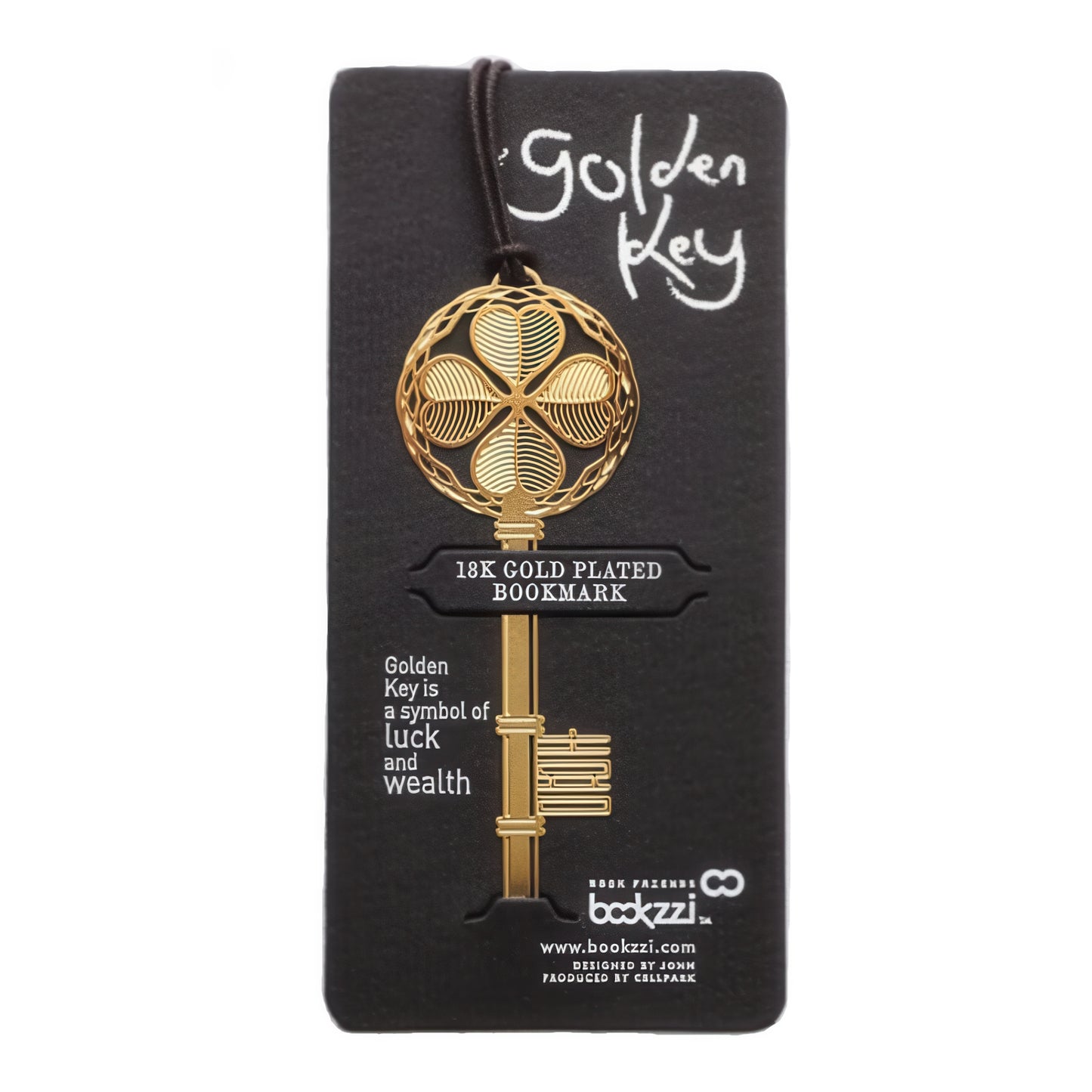 Retro Gold Plated Bookmark