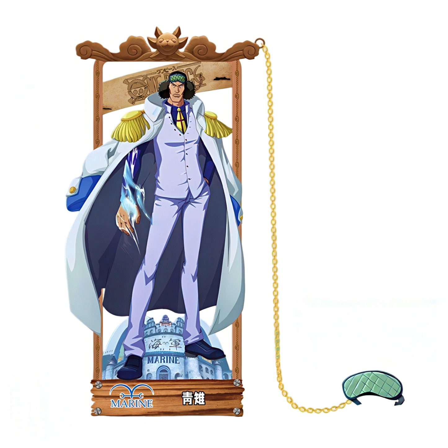 One Piece Manga Characters Metal Bookmark