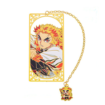 Demon Slayer Manga Golden Metal Bookmark