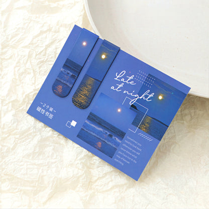 Beautiful Landscape Magnetic Bookmark Set
