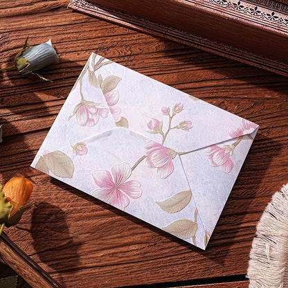 Elegant Floral Brocade Style Envelopes