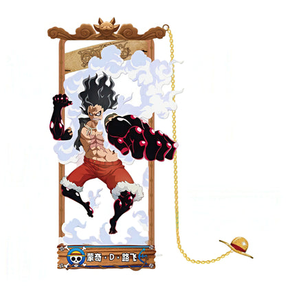 One Piece Manga Characters Metal Bookmark