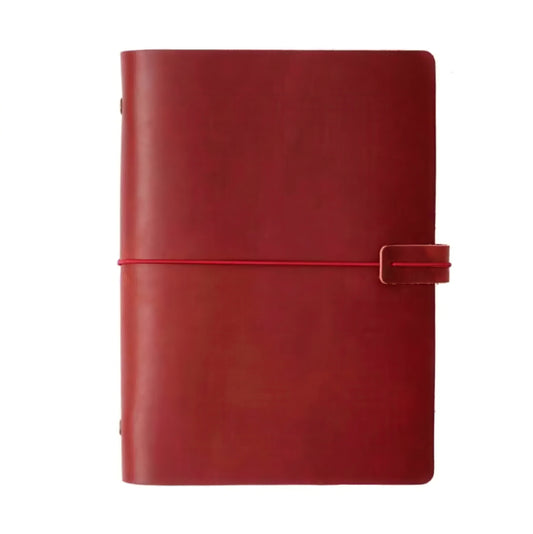 Retro Dyed Cowhide Loose-leaf Notebook (3 Sizes)