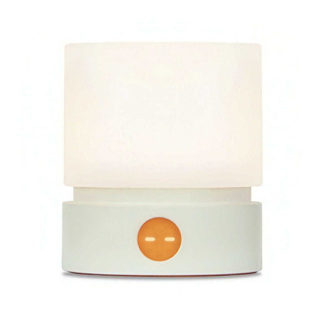 Cylindrical Portable Nightlight with Stepless Dimming