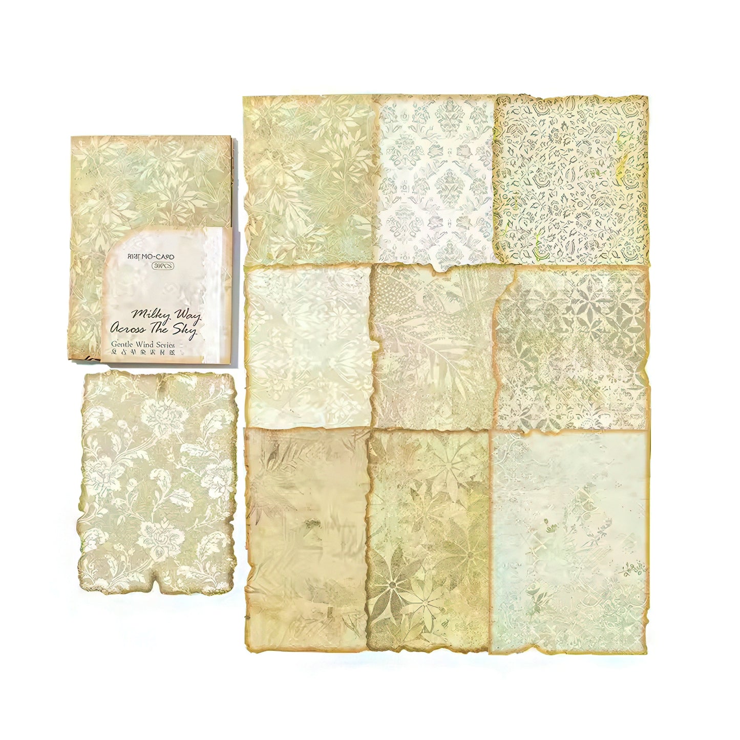 Gentle Wind Series Scrapbook Paper Set