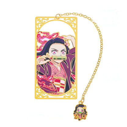 Demon Slayer Manga Golden Metal Bookmark