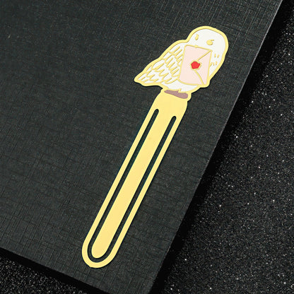 Harry Potter Themed Metal Bookmark