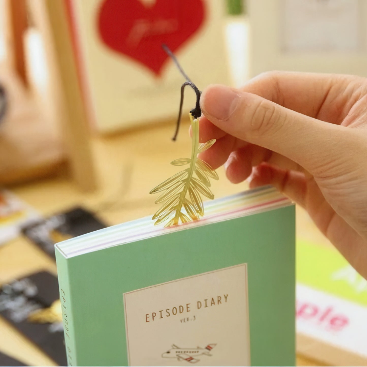 Retro Gold Plated Bookmark