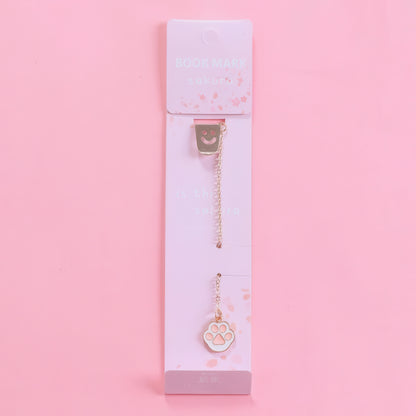 Cute Little Charm Metal Bookmark