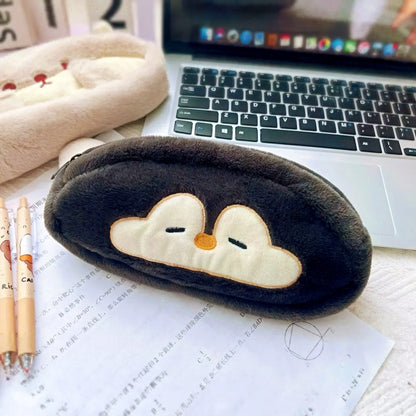 Cute Animal Plush Pencil Case
