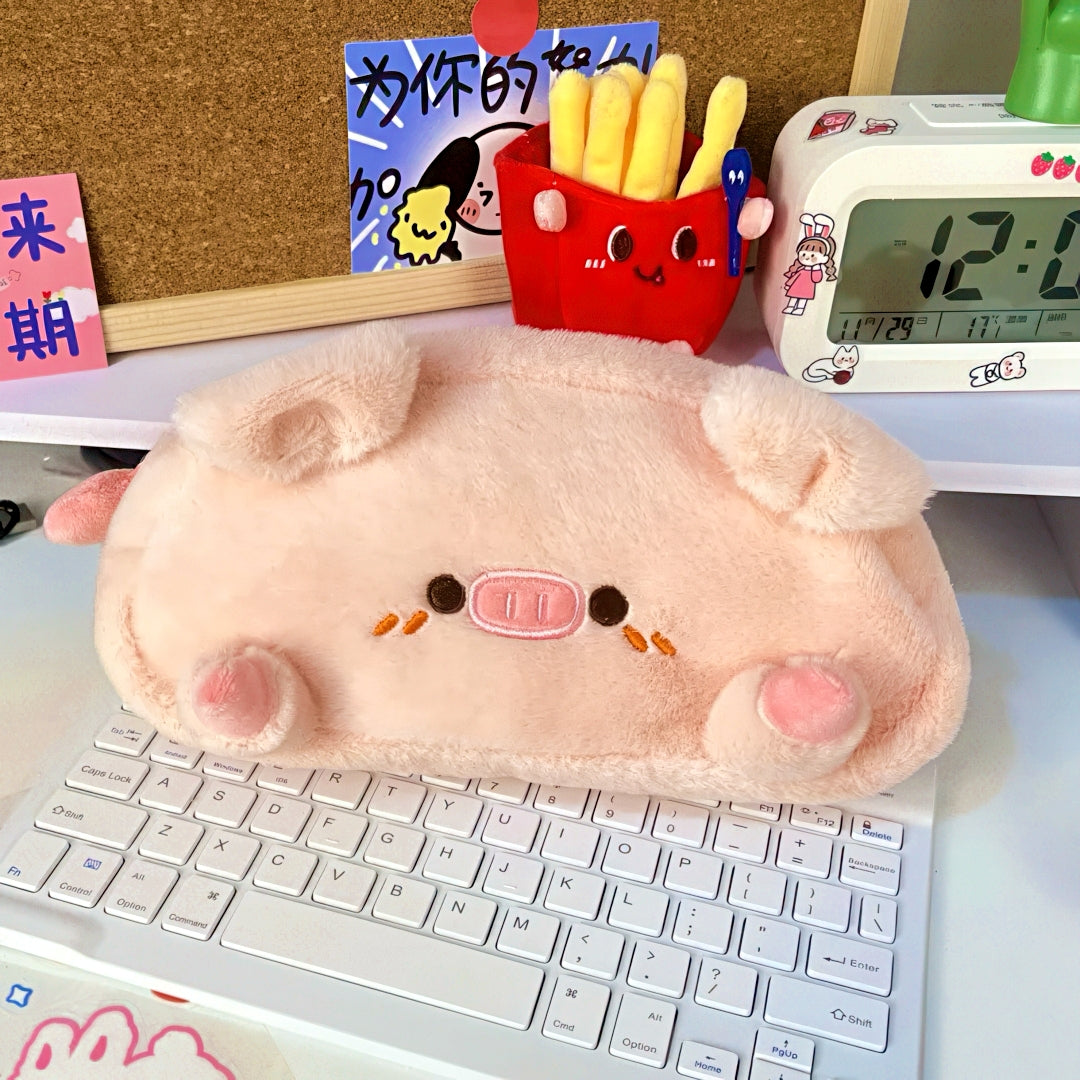 Cute Animal Plush Pencil Case