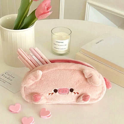 Cute Animal Plush Pencil Case