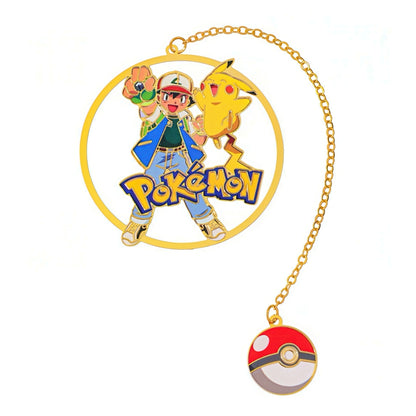 Pokemon Trainers Metal Bookmark