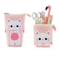 Cute Animal Retractable Stand Up Pencil Case