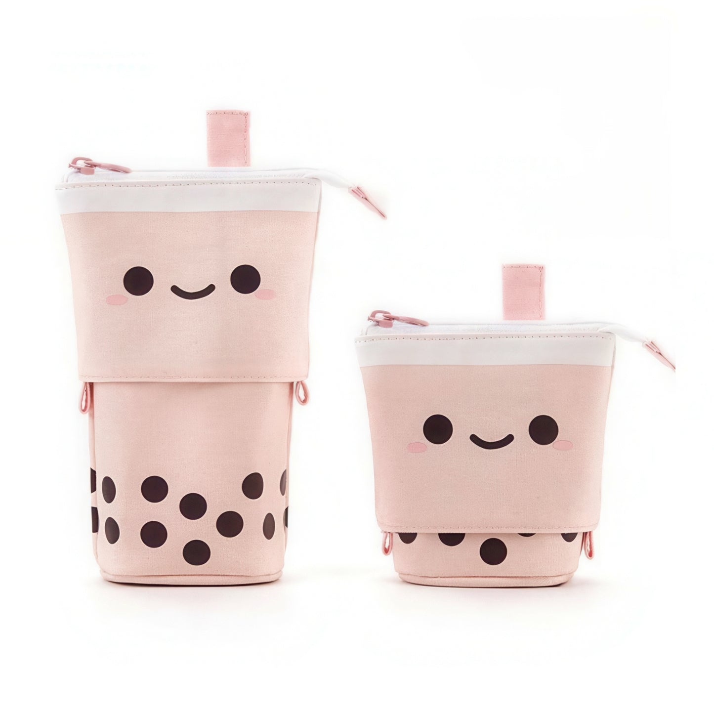 Bubble Tea Retractable Stand Up Pencil Case