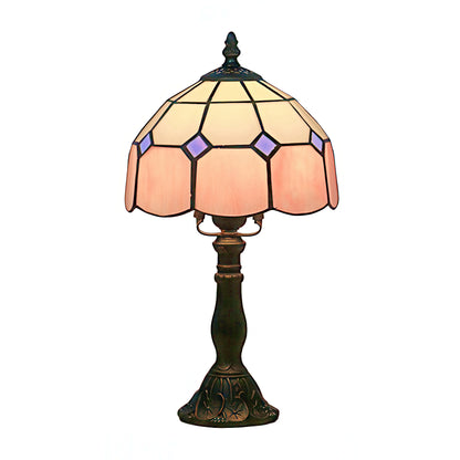 Tiffany Style Stained Glass Table Lamp