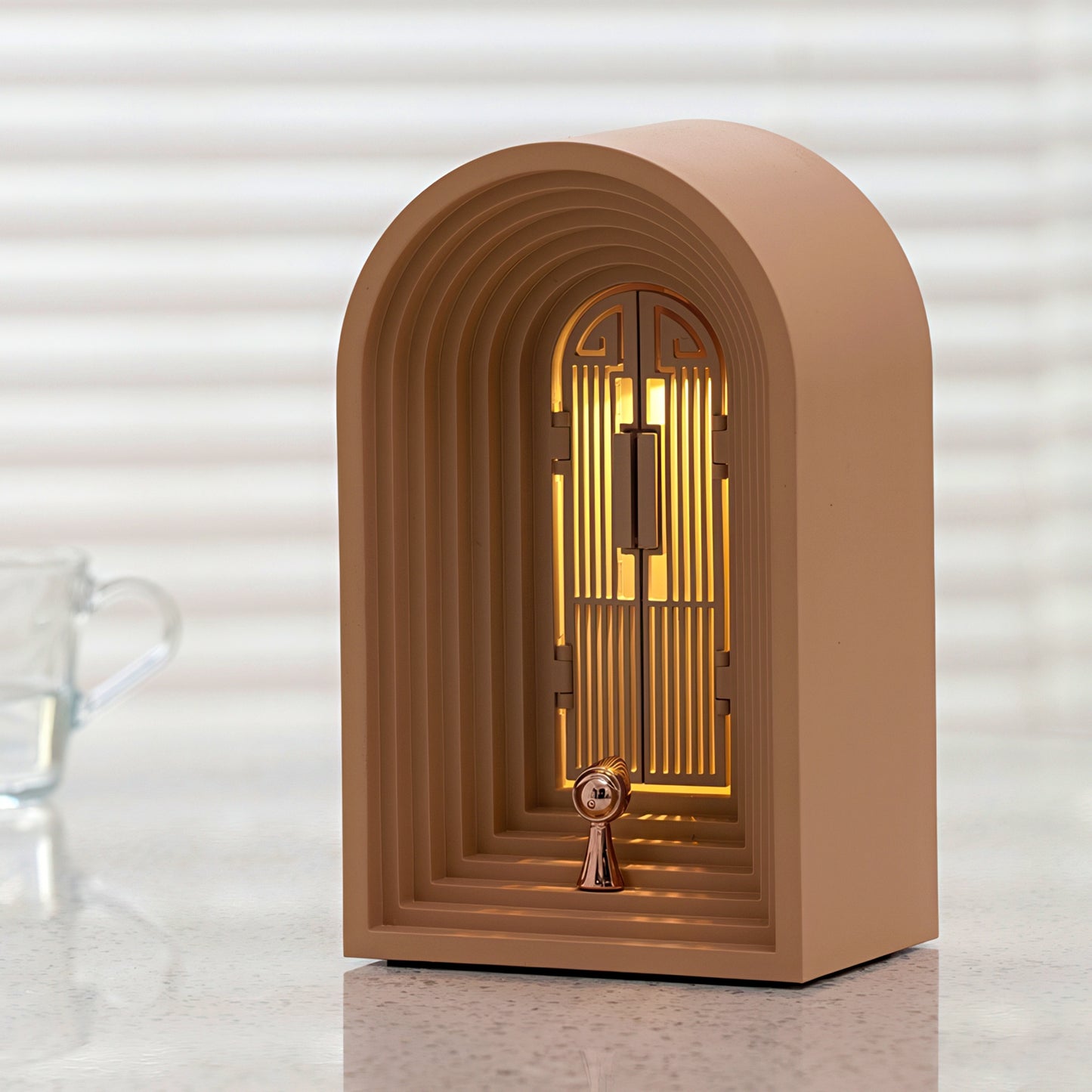 Rechargeable Nordic Style Nightlight with Bluetooth Speaker