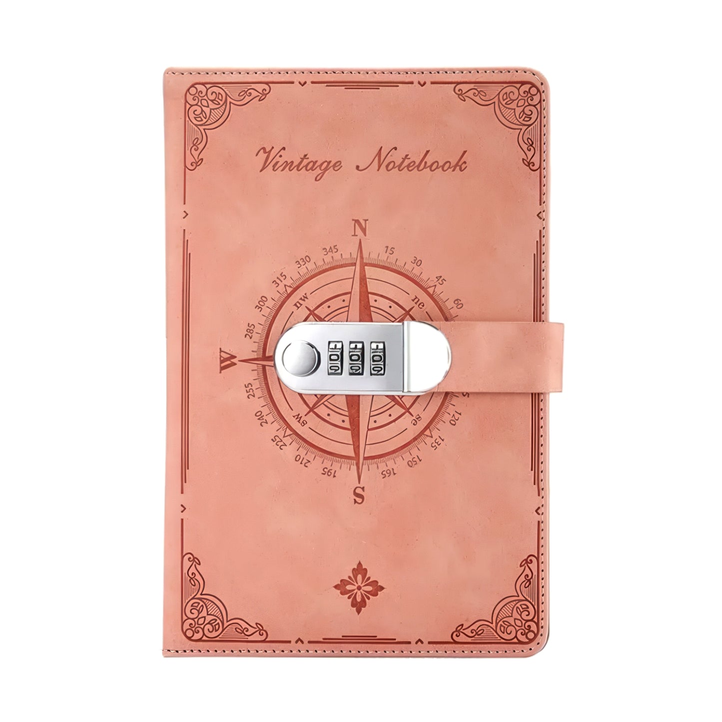 A5 Notebook with Combination Lock