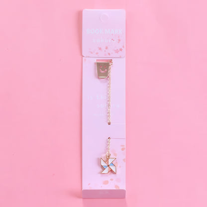 Cute Little Charm Metal Bookmark