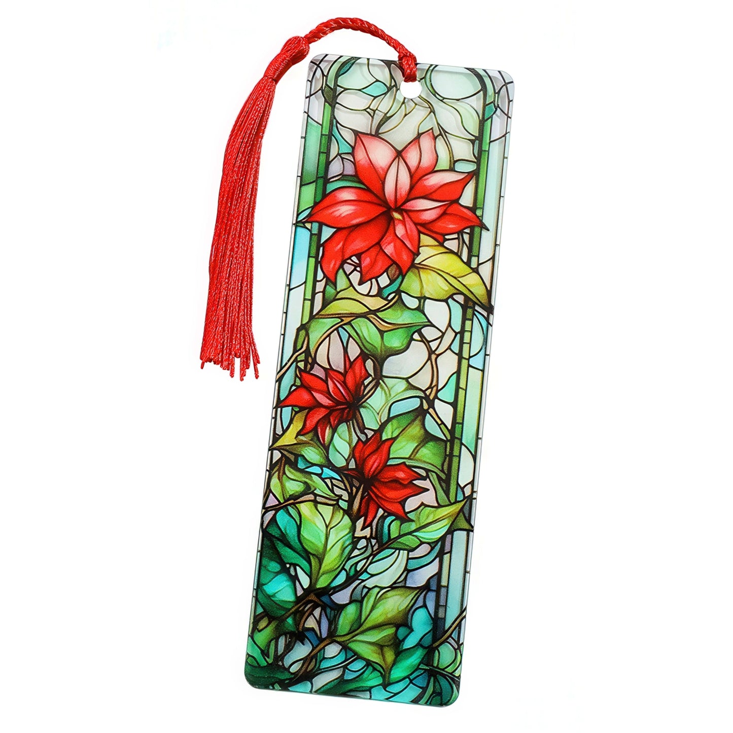 Christmas Theme Acrylic Bookmark