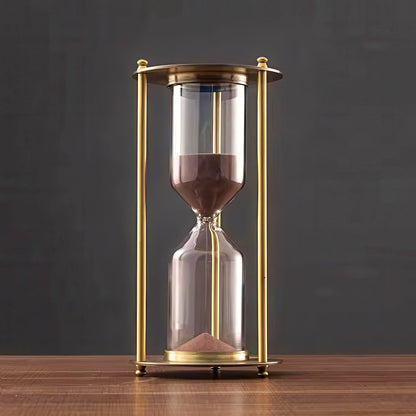 Retro Metal Hourglass