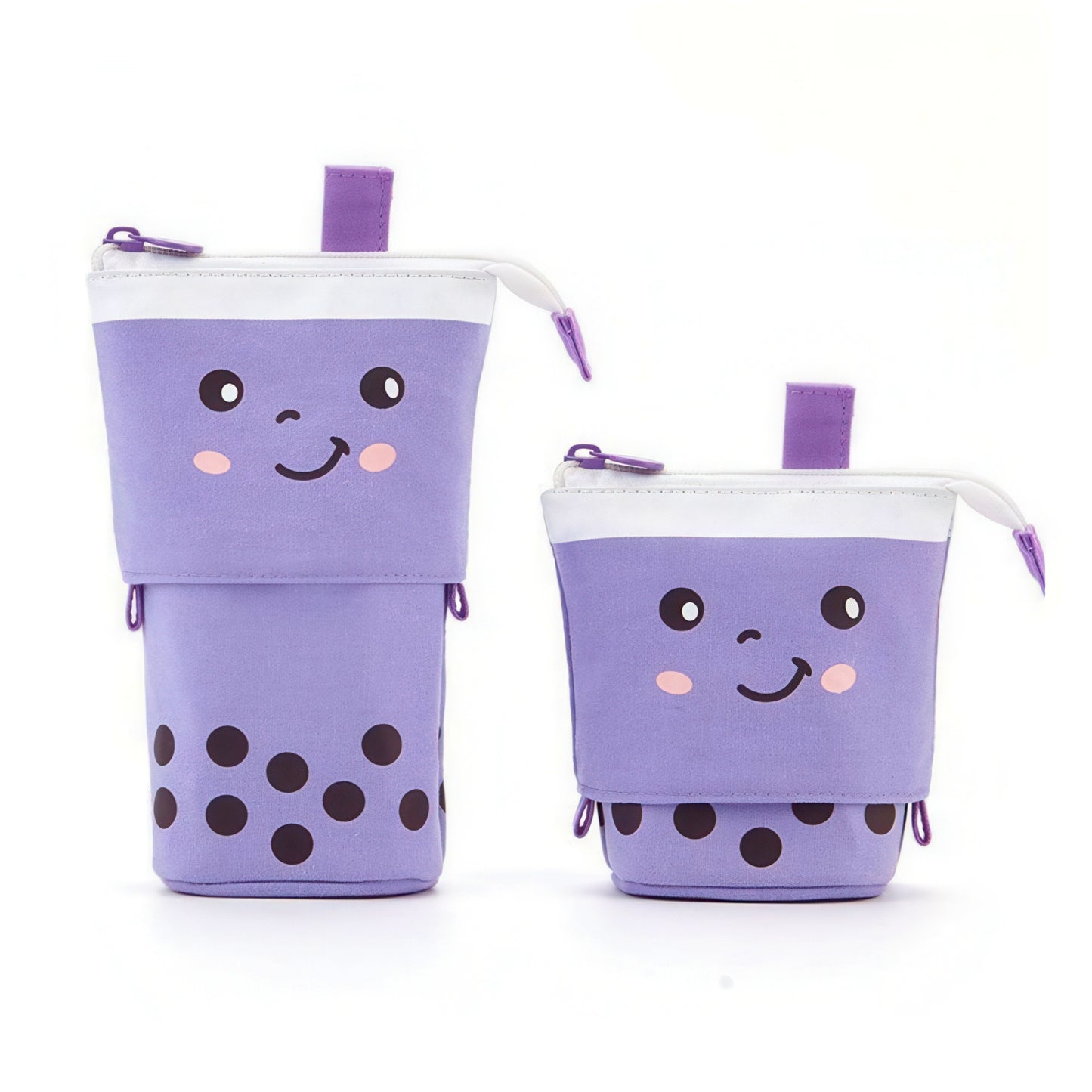 Bubble Tea Retractable Stand Up Pencil Case