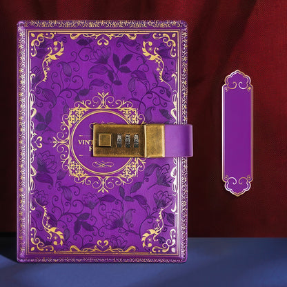B6 Vintage Style Notebook with Combination Lock