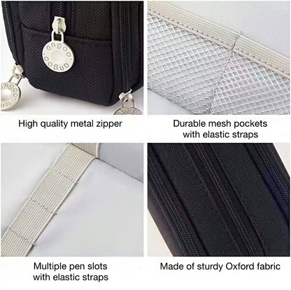 Large Capacity Macaron Color Pencil Case