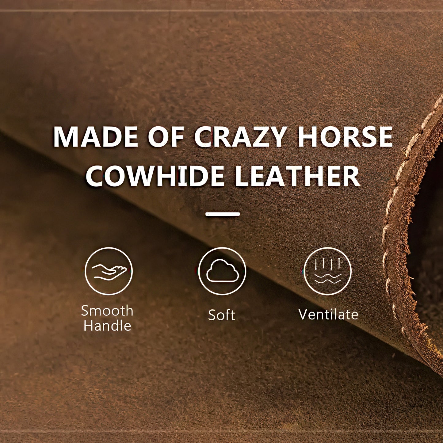 Handmade Leather Non-Slip Desk Pad Protector