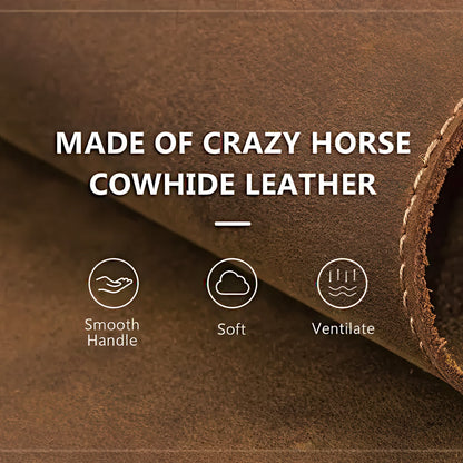 Handmade Leather Non-Slip Desk Pad Protector