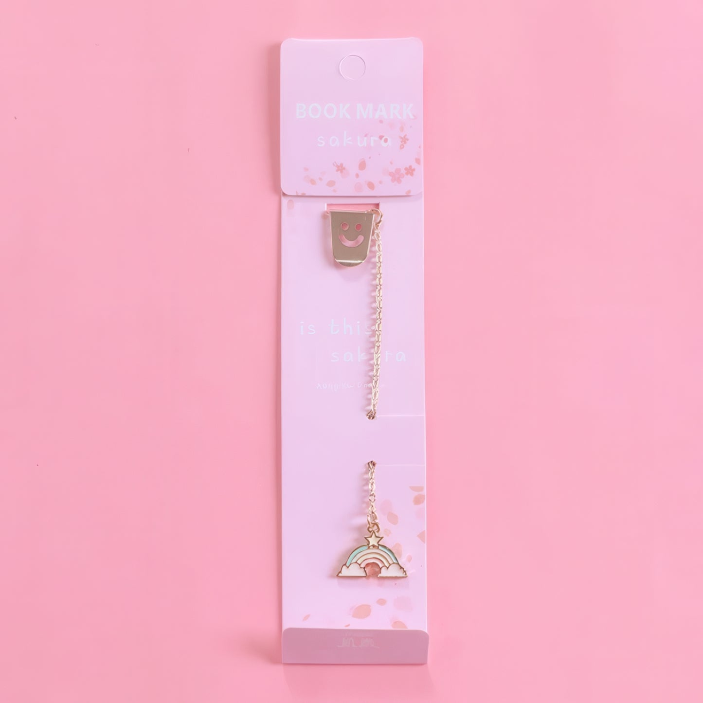 Cute Little Charm Metal Bookmark