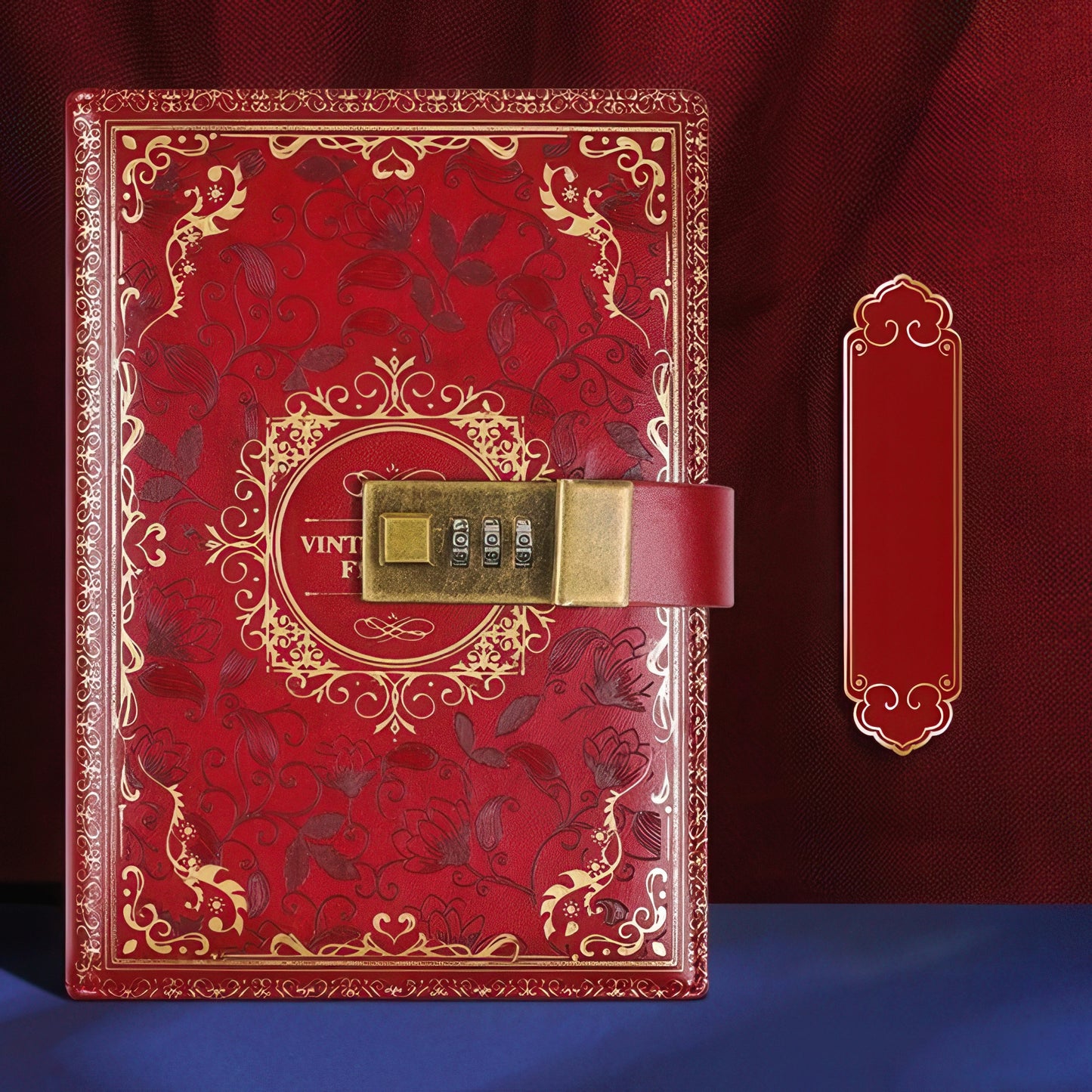 B6 Vintage Style Notebook with Combination Lock