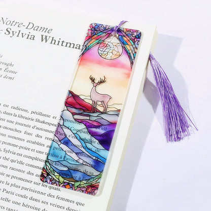 Christmas Theme Acrylic Bookmark