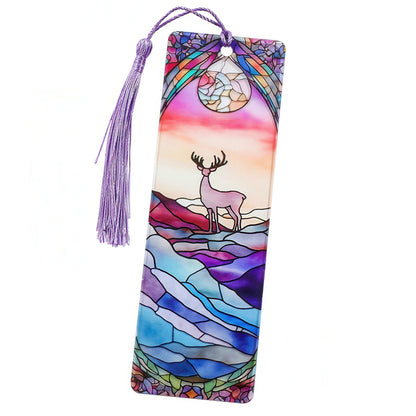 Christmas Theme Acrylic Bookmark