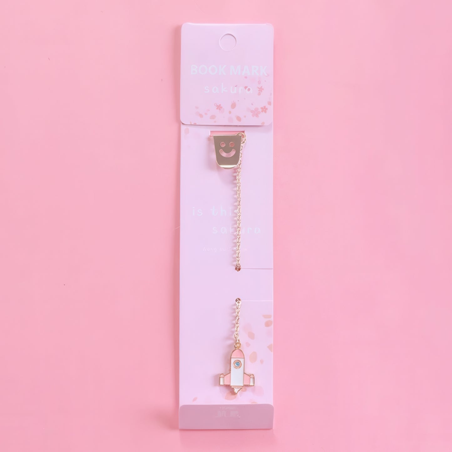 Cute Little Charm Metal Bookmark