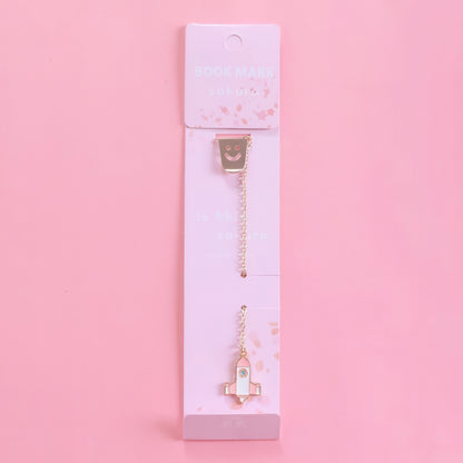 Cute Little Charm Metal Bookmark