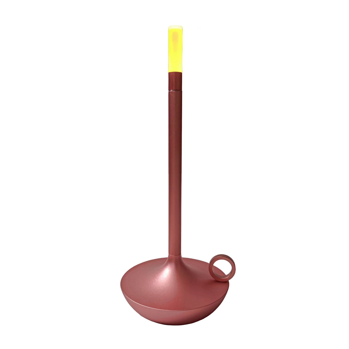 Rechargeable LED Table Lamp with Vintage Candle Design