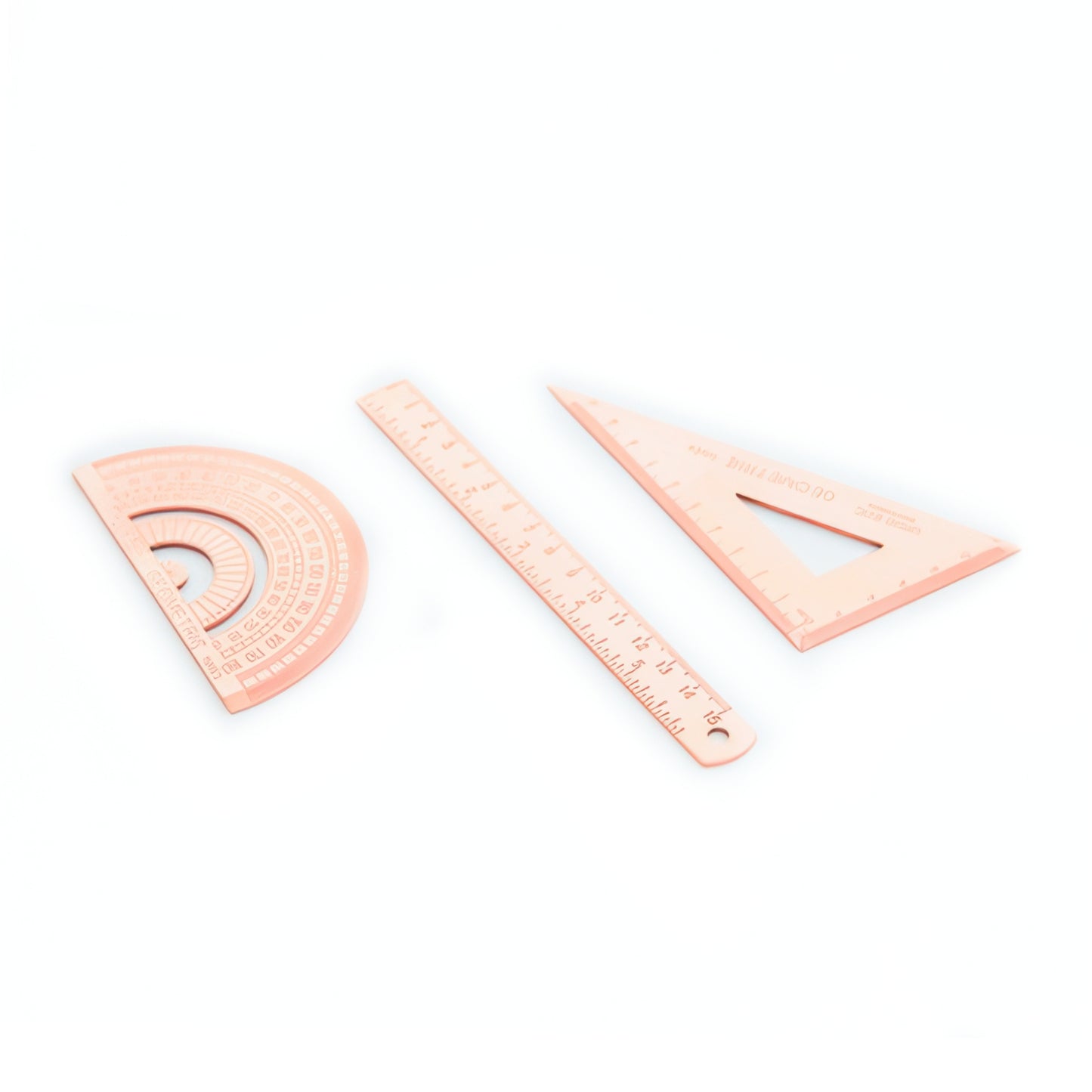 Stainless Steel Ruler Set