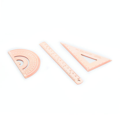 Stainless Steel Ruler Set