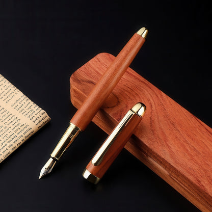 Business Signature Wooden Fountain Pen