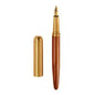 Wooden Fountain Pen with Brass Cap